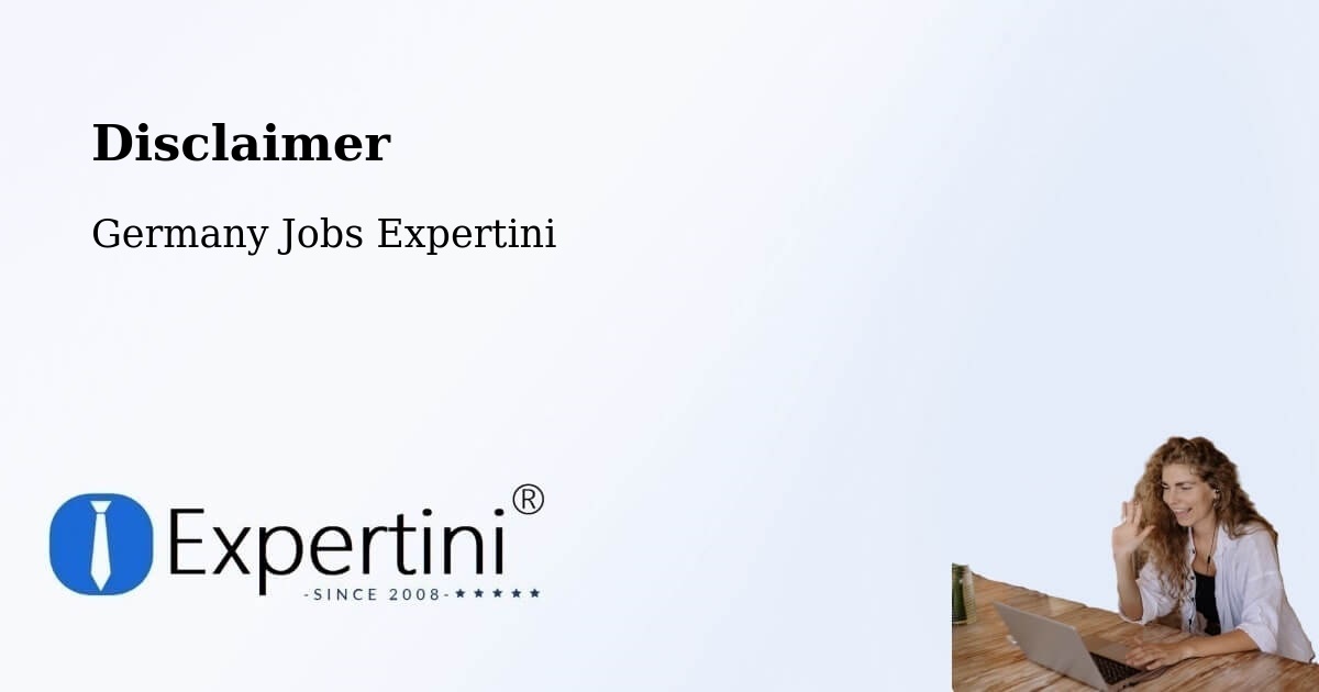 Disclaimer – Bergatreute - Germany Jobs Expertini