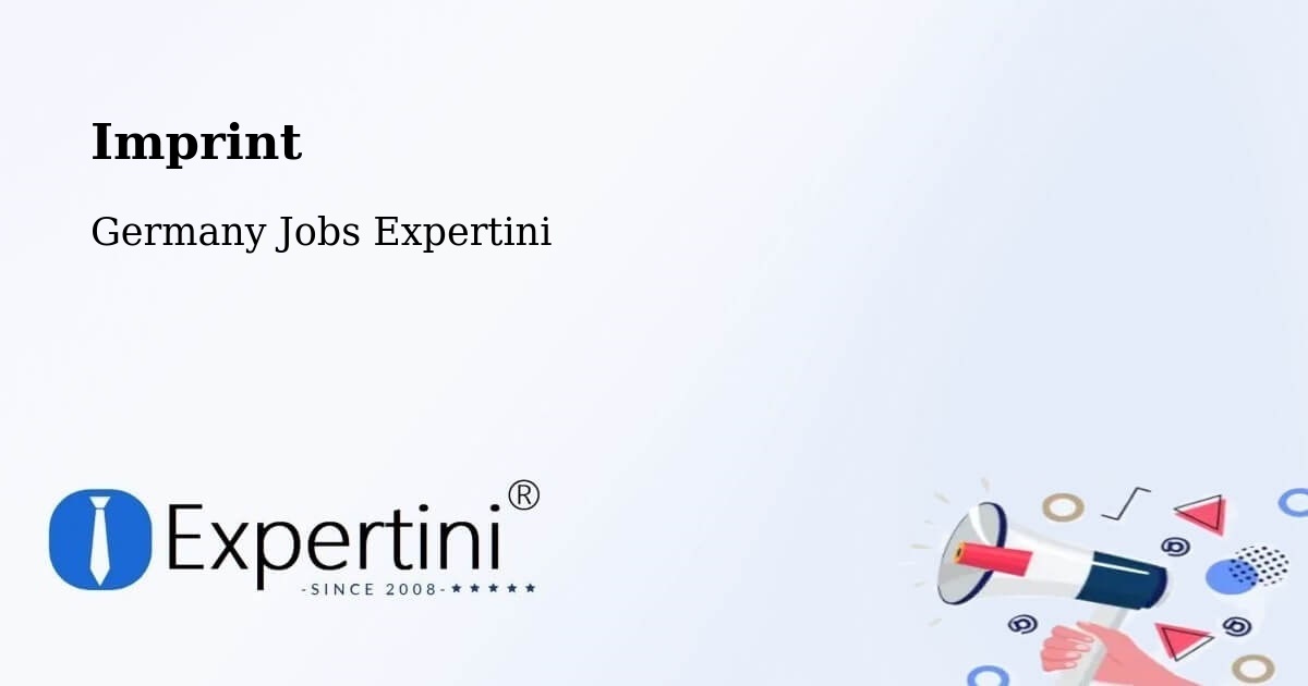 Imprint – Bergatreute - Germany Jobs Expertini