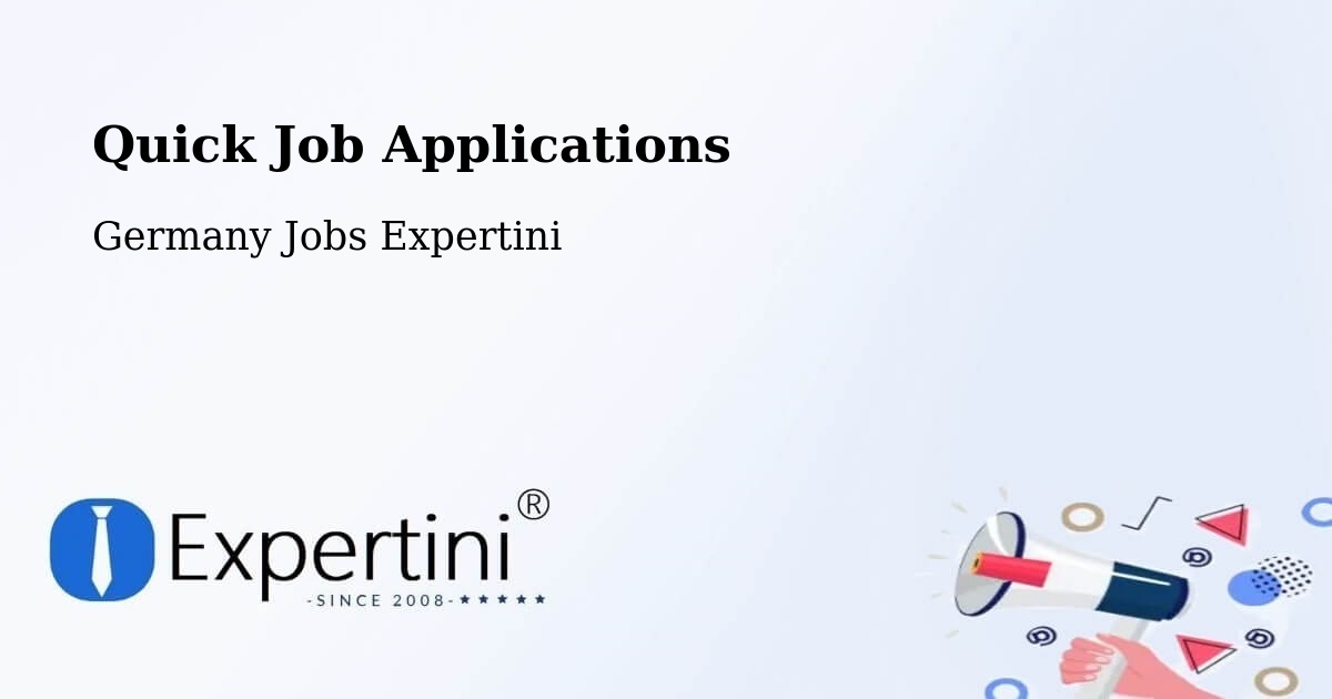 Quick Apply Feature – Bergatreute - Germany Jobs Expertini